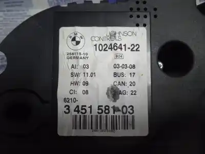 Peça sobressalente para automóvel em segunda mão quadrante por bmw x3 (e83) xdrive 20d edition exclusive referências oem iam 1024641-22  estantería 5