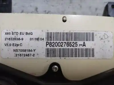 Автозапчастина б/у панель інструментів для renault clio ii fase ii (b/cb0) base authentique 65 cv / 48 kw посилання на oem iam p8200276525  estantería 129 a