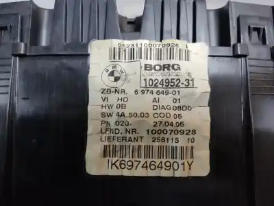 Peça sobressalente para automóvel em segunda mão quadrante por bmw serie 1 berlina (e81/e87) 120d referências oem iam 6974649-01  estantería 5