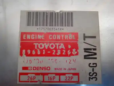 Second-hand car spare part ecu engine control for toyota celica (t20) 2.0 gt oem iam references 8966128260  