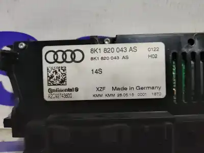 Peça sobressalente para automóvel em segunda mão comando de sofagem (chauffage / ar condicionado)  por audi a4 berlina (b8) basis referências oem iam   estantería 73