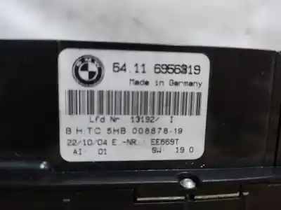 Peça sobressalente para automóvel em segunda mão comando de sofagem (chauffage / ar condicionado) por bmw 3 compact (e46) 316 ti referências oem iam 6956319  estantería 85