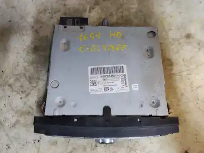 Second-hand car spare part audio system / radio cd for citroen c-elysée exclusive oem iam references 98075810zd00  estantería 42