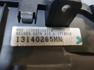 Peça sobressalente para automóvel em segunda mão quadrante por opel meriva cosmo referências oem iam 13140265mn  estantería 2