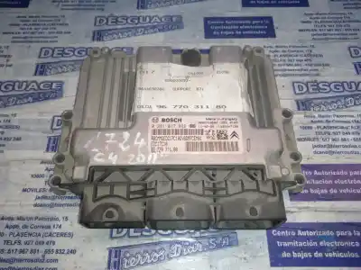 Second-hand car spare part ecu engine control for citroen c4 lim. seduction oem iam references 0281017862  estantería 118