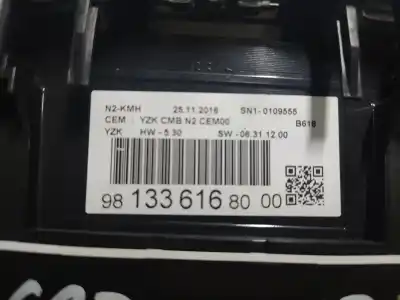Peça sobressalente para automóvel em segunda mão quadrante por citroen c3 business referências oem iam 9813361680  estantería 29