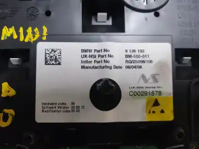 Peça sobressalente para automóvel em segunda mão quadrante por bmw mini (r56) n12 referências oem iam 9136193  estantería 4