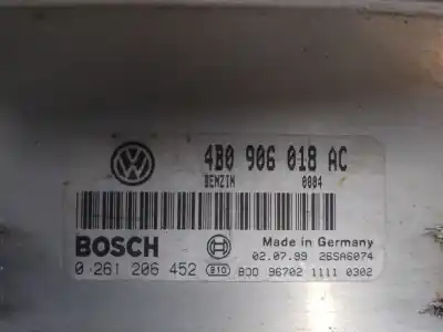 Автозапчасти б/у блок управления двигателем за vw passat b5.5 (3b3) 1.8 t 20v ссылки oem iam 0261206452