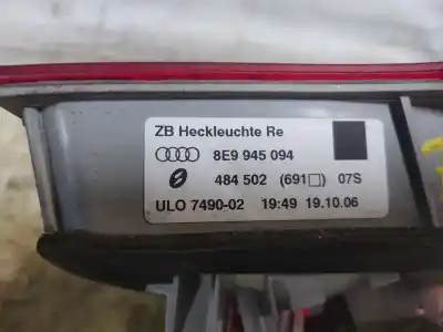 Автозапчасти б/у внутренний правый задний фонарь за audi a4 b7 avant (8ed) 2.0 tdi ссылки oem iam 8e9945094  estantería 16