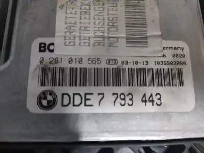 Peça sobressalente para automóvel em segunda mão centralina de motor uce por bmw 3 compact (e46) 320 td referências oem iam 0281010565