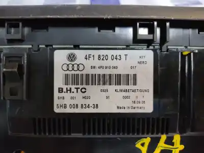Peça sobressalente para automóvel em segunda mão COMANDO DE SOFAGEM (CHAUFFAGE / AR CONDICIONADO)  por AUDI A6 BERLINA (4F2)  Referências OEM IAM   ESTANTERÍA 73