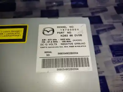 Автозапчастина б/у аудіо система / радіо cd для mazda cx-5 (kf) 2.2 d посилання на oem iam   estantería 69