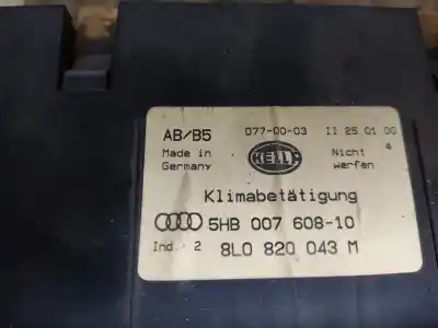 Автозапчастина б/у клімат-контроль для audi a3 (8l) 1.9 tdi посилання на oem iam 5hb00760810  estantería 73