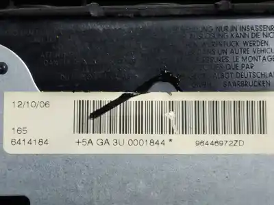 Second-hand car spare part front left air bag for citroen c6 básico oem iam references 96446972zd