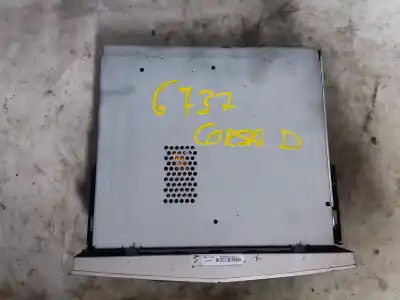 Peça sobressalente para automóvel em segunda mão sistema de áudio / rádio cd por opel corsa d catch me referências oem iam 04430039327032