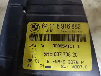 Second-hand car spare part climate control for bmw 3 compact (e46) 320 td oem iam references 64116916882  estantería 85
