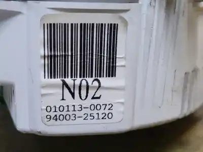 Peça sobressalente para automóvel em segunda mão quadrante por hyundai accent (lc) gl 4p referências oem iam 010113-0072  estantería 145 b