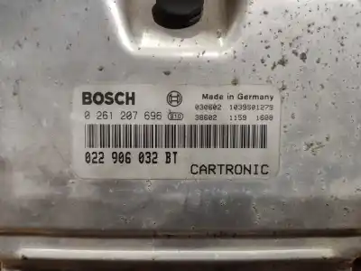 Second-hand car spare part ecu engine control for porsche cayenne (9pa) turbo 4.5 oem iam references 022906032bt  estantería 77