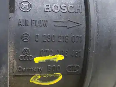 Автозапчасти б/у расходомер воздуха за porsche cayenne (9pa) turbo 4.5 ссылки oem iam 0280218071  estantería 78