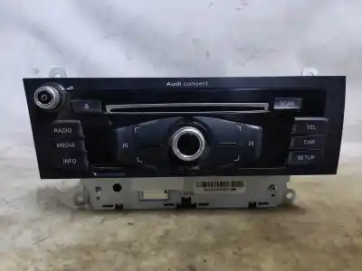 Peça sobressalente para automóvel em segunda mão sistema de áudio / rádio cd por audi a4 b8 (8k2) 2.0 tdi referências oem iam 8r1035186n