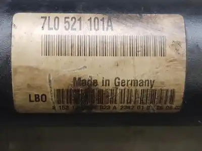 Second-hand car spare part front center transmission for porsche cayenne (9pa) turbo 4.5 oem iam references 7l0521101a  estantería 146