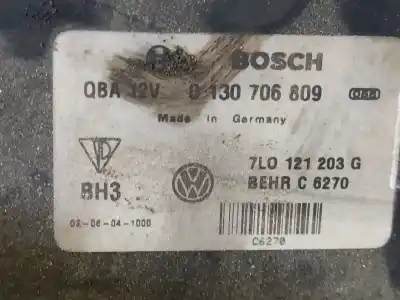 Автозапчастина б/у електро вентилятор для porsche cayenne (9pa) turbo 4.5 посилання на oem iam 7l0121203g