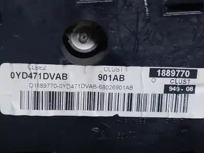 Second-hand car spare part dashboard for dodge caliber se oem iam references p04840657ab  estantería 144 b