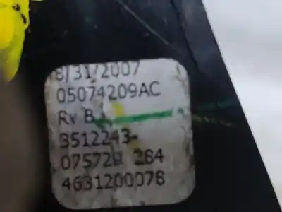 Peça sobressalente para automóvel em segunda mão espelho retrovisor esquerdo por dodge caliber se referências oem iam 05074209ac  estantería 145 a