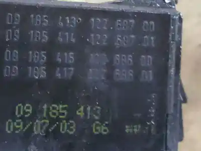 Second-hand car spare part indicator switch for opel meriva cosmo oem iam references 09185413  estantería 94