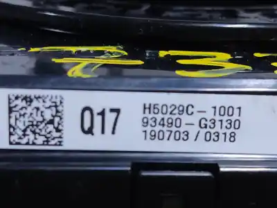 Peça sobressalente para automóvel em segunda mão fita do airbag por kia xceed business referências oem iam 93490-g3130  estantería 69
