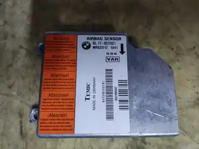 Peça sobressalente para automóvel em segunda mão centralina de airbag por bmw serie 3 berlina (e46) 320i referências oem iam 7577-8372521