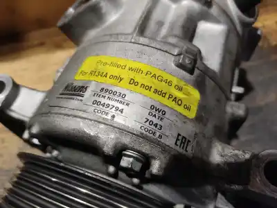 Second-hand car spare part air conditioning compressor for dodge caliber se oem iam references 890030 fila 3 palet 40