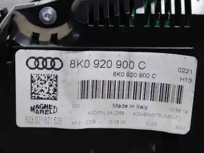 Pezzo di ricambio per auto di seconda mano pannello degli strumenti per audi a4 b8 (8k2) 2.0 tdi riferimenti oem iam 8k0920900c  estantería 18