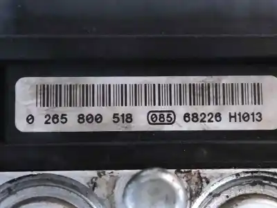 Peça sobressalente para automóvel em segunda mão abs por nissan note (e11e) acenta referências oem iam 0265800518  estantería 106