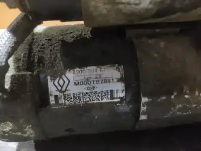 Peça sobressalente para automóvel em segunda mão motor de arranque por renault kangoo authentique referências oem iam 8200584675 fila 1 palet 36