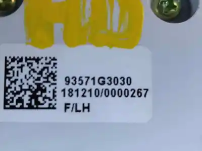 Автозапчасти б/у выключатель левого переднего окна за hyundai i30 ranchera familiar (pde) 1.4 t-gdi ссылки oem iam 93571g3030  estantería 70