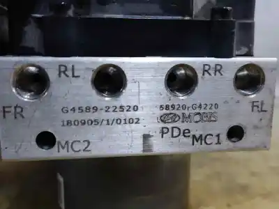 Pezzo di ricambio per auto di seconda mano abs per hyundai i30 ranchera familiar (pde) 1.4 t-gdi riferimenti oem iam 61589-41600  estantería 114
