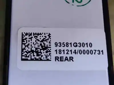 Second-hand car spare part rear left power window switch for hyundai i30 ranchera familiar (pde) 1.4 t-gdi oem iam references 93581g3010  estantería 70