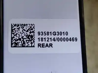 Peça sobressalente para automóvel em segunda mão botão / interruptor elevador vidro dianteiro direito por hyundai i30 ranchera familiar (pde) 1.4 t-gdi referências oem iam 93581g3010  estantería 71