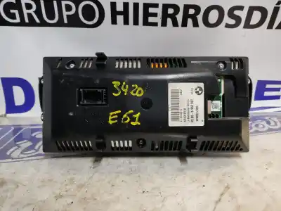 Second-hand car spare part multifunction display for bmw serie 5 touring (e61) 530d oem iam references   estantería 86