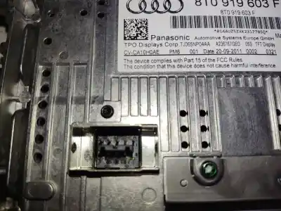 Second-hand car spare part multifunction display for audi a4 b8 (8k2) 2.0 tdi oem iam references   estantería 74