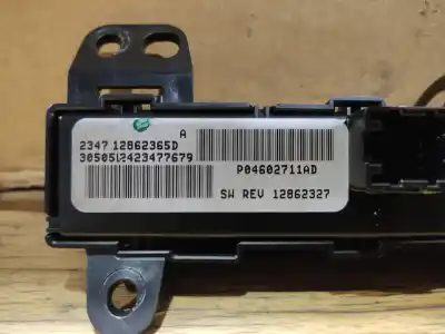 Peça sobressalente para automóvel em segunda mão interruptor 4 piscas - emergência por dodge caliber se referências oem iam p04602711ad