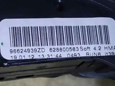 Second-hand car spare part multifunction switch for citroen c4 picasso exclusive oem iam references 96624939zd  estantería 41
