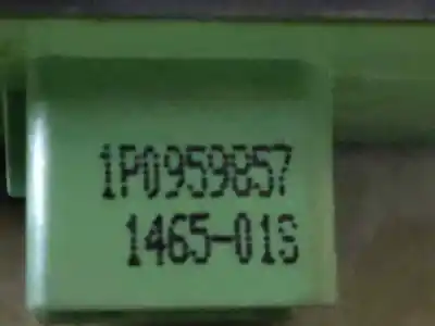 Second-hand car spare part left front power window switch for seat leon (1p1) reference oem iam references 1p0959857  