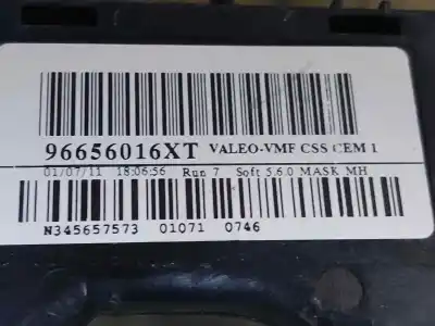 Second-hand car spare part multifunction switch for citroen c4 picasso exclusive oem iam references 96656016xt  estantería 41