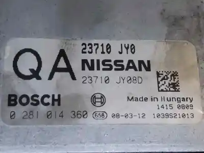 Second-hand car spare part ecu engine control for renault koleos bose edition oem iam references 0281014360