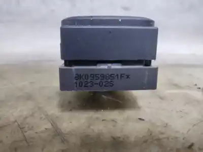 Peça sobressalente para automóvel em segunda mão botão / interruptor elevador vidro dianteiro esquerdo por audi a4 b8 (8k2) 2.0 tdi referências oem iam 8k0959851f