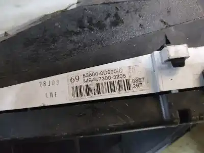 Автозапчасти б/у приборная доска за toyota yaris (ksp9/scp9/nlp9) 1.4 turbodiesel cat ссылки oem iam 838000d690d  estantería 31