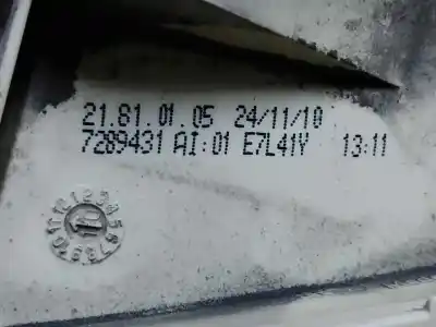 Peça sobressalente para automóvel em segunda mão farolim traseiro esquerdo por bmw serie 3 touring (e91) 318d referências oem iam 7289431  estantería 5