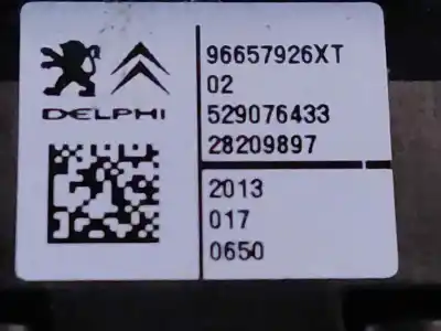 Second-hand car spare part rear left power window switch for citroen c4 lim. collection oem iam references 96657926xt